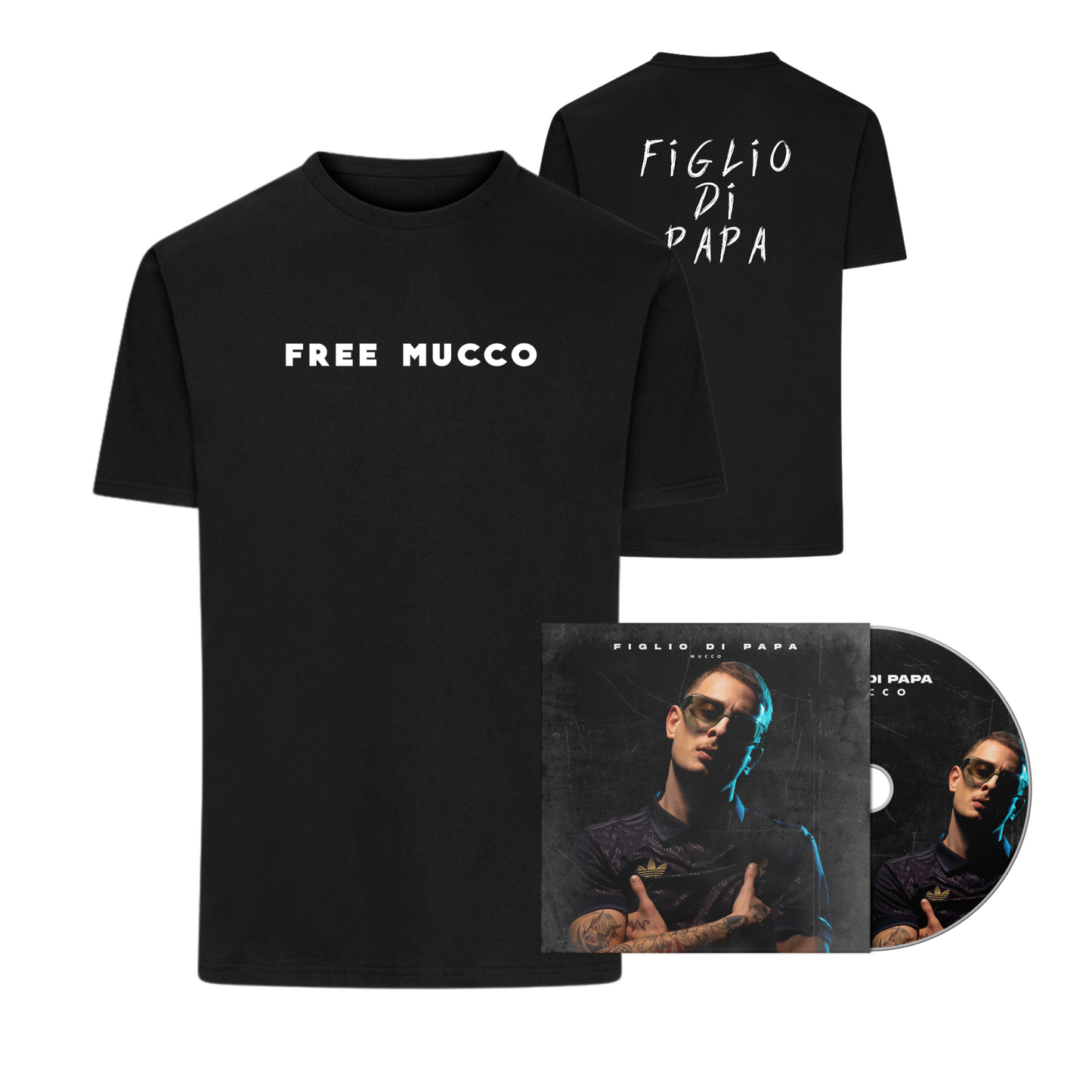 FIGLIO DI PAPA - CD & T-Shirt Bundle